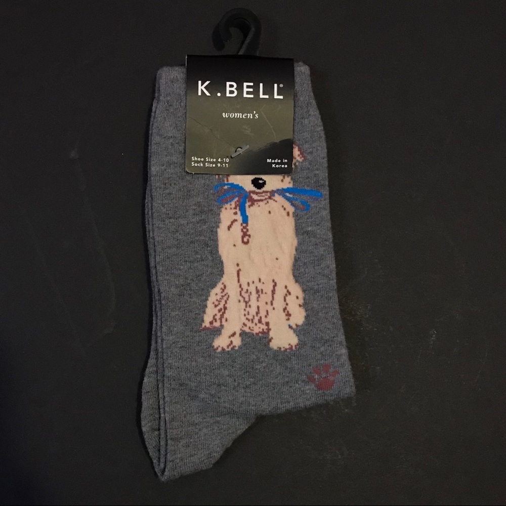 Golden Retriever K. Bell Crew Socks